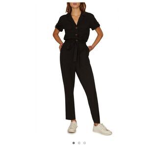 Sanctuary Renawal Utility Telcel Black Jumpsuit